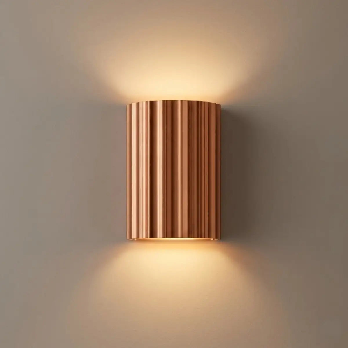 Arcato Modern Resin Wall Light – Green/Grey/Orange for Living Room/Bedroom